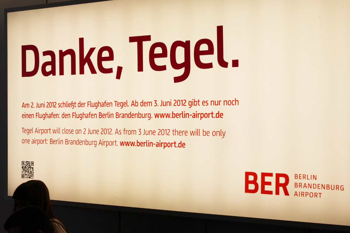 In Tegel wird gedankt... (!)