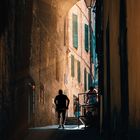 In the alleys of Siena