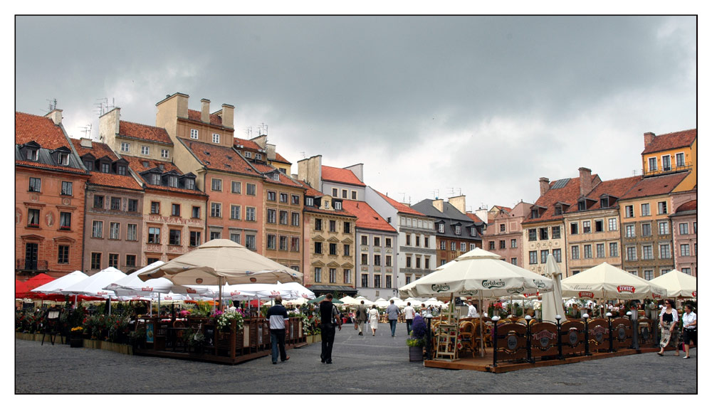 In the centre of Warsaw