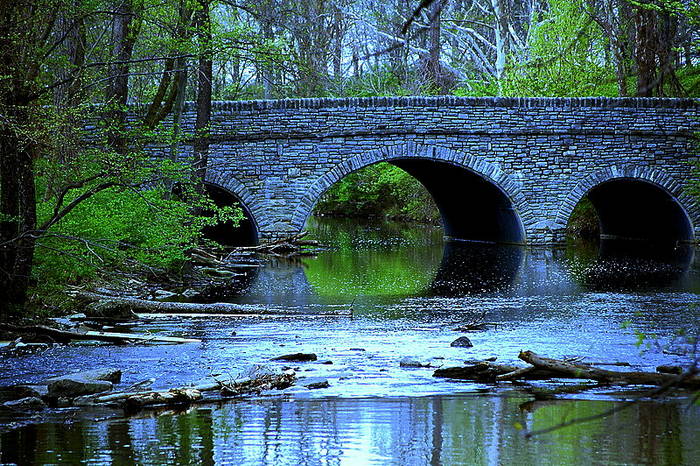 In the cool of the bridge