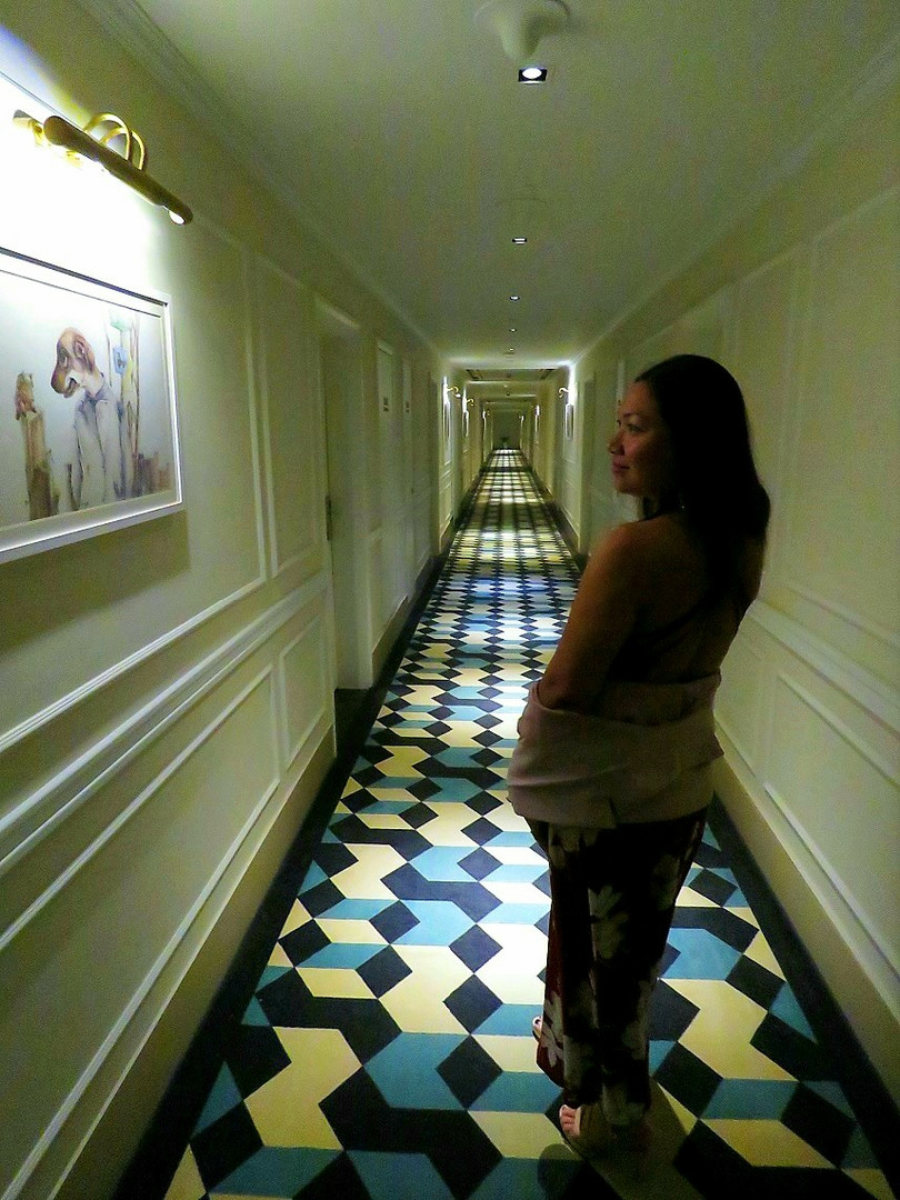 In the corridor