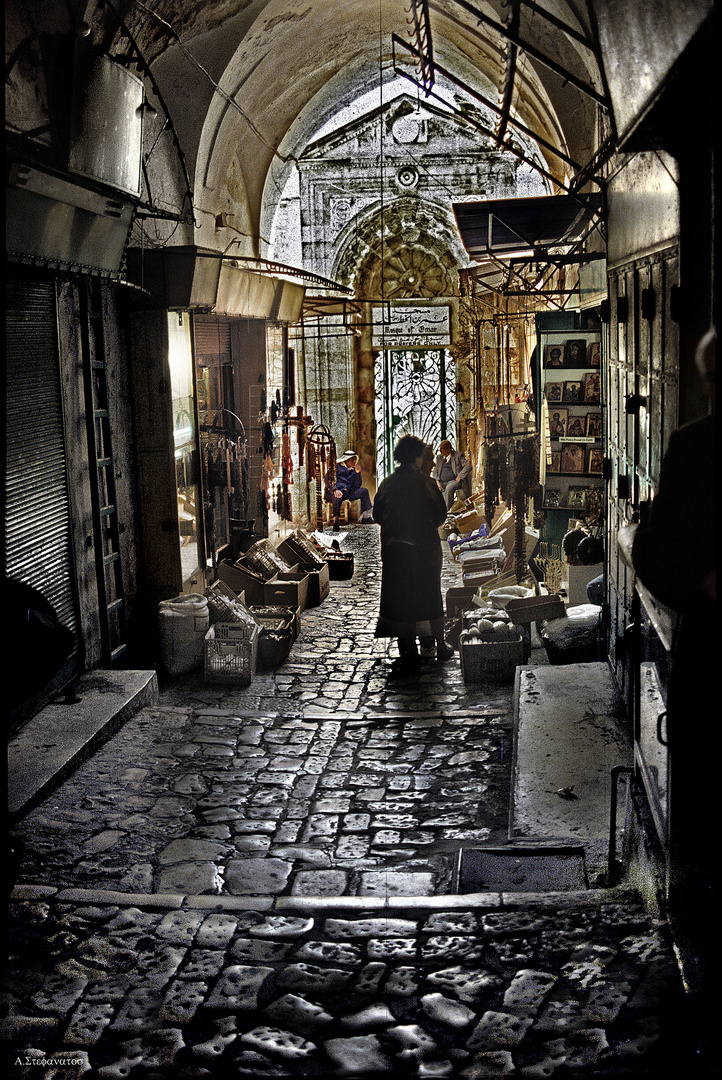 In the depths of the Old City..