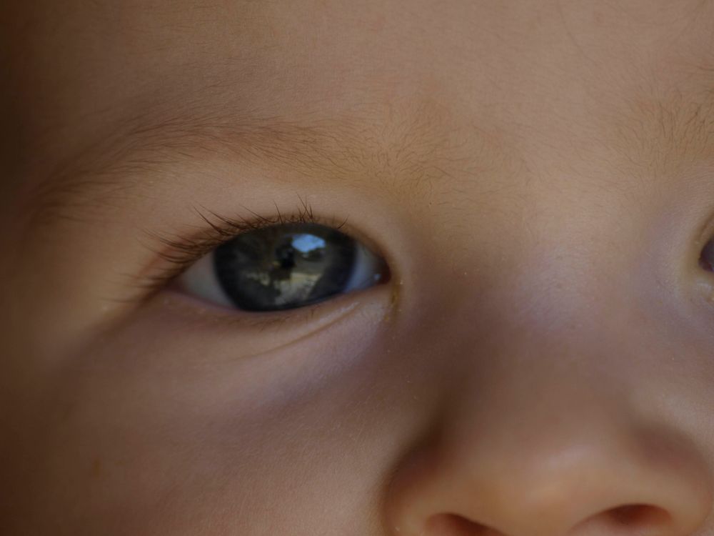 In the eyes of a child