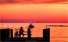 In the Land of Pleasant Living No.49 - Sunset Afterglow, Claiborne Landing