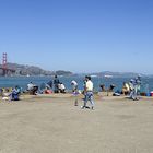 In the middle of the Bay (Golden Gate)