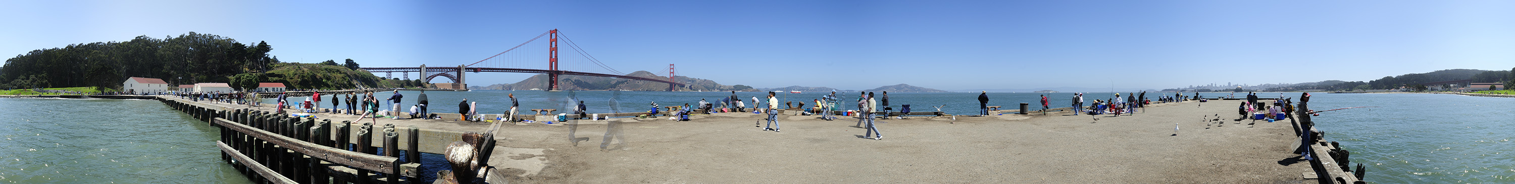 In the middle of the Bay (Golden Gate)