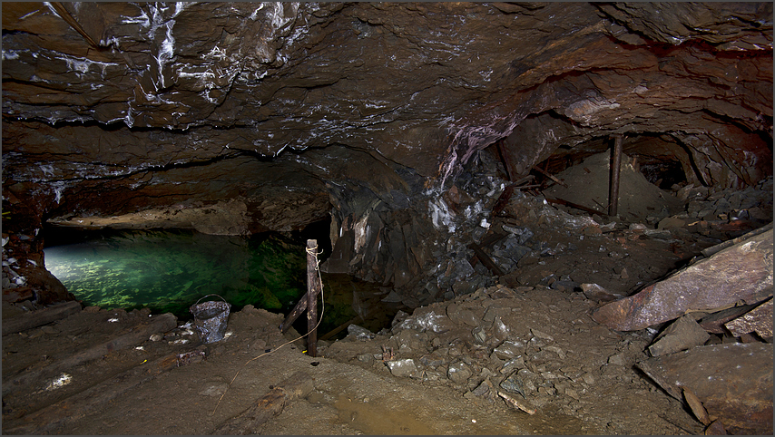 In the mine