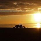 In the morning, Fuengirola Beach, Costa del Sol