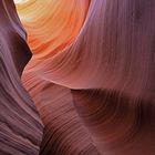 in the morning lower antelope canyon