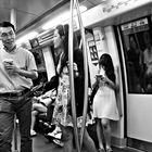 In the MRT of Singapore on August 30th 2013