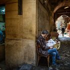 In the narrow streets of islamic cairo