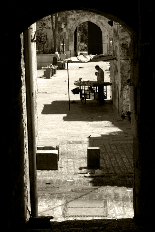 In the old city