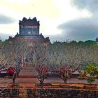 In the park of the Tu Duc Tomb