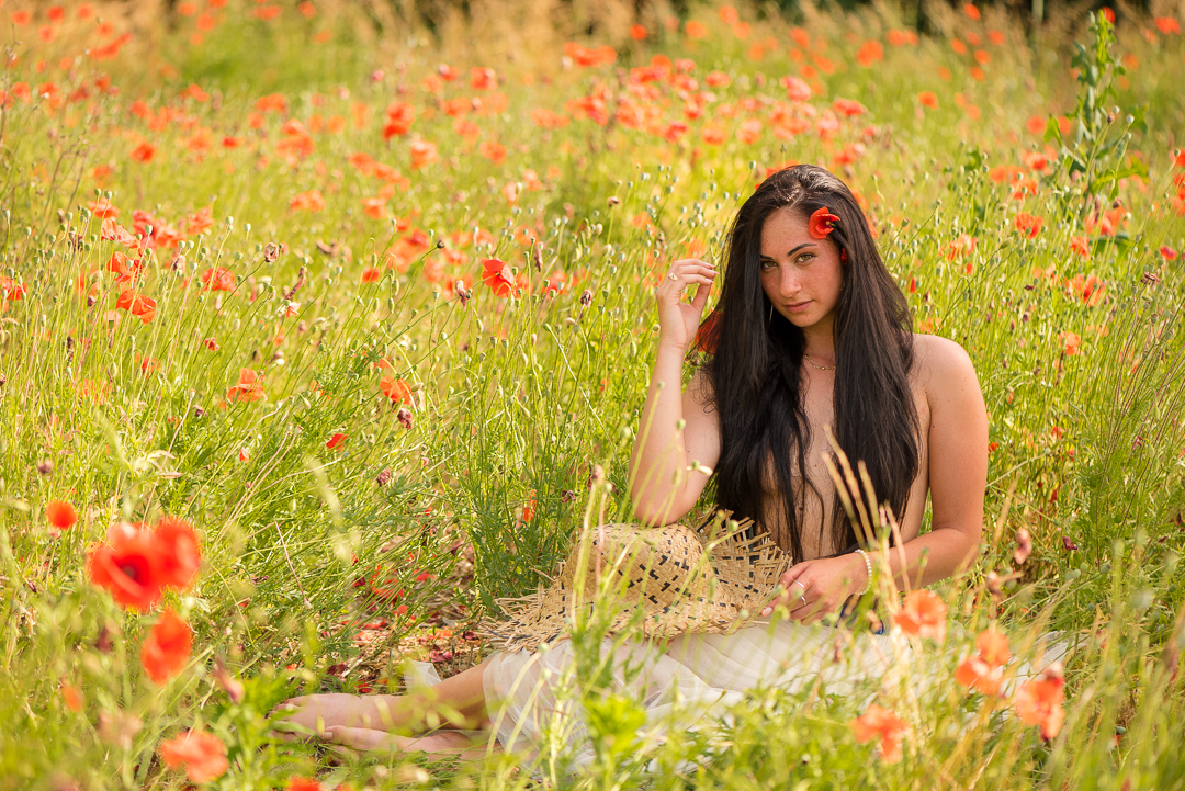 In the poppy field