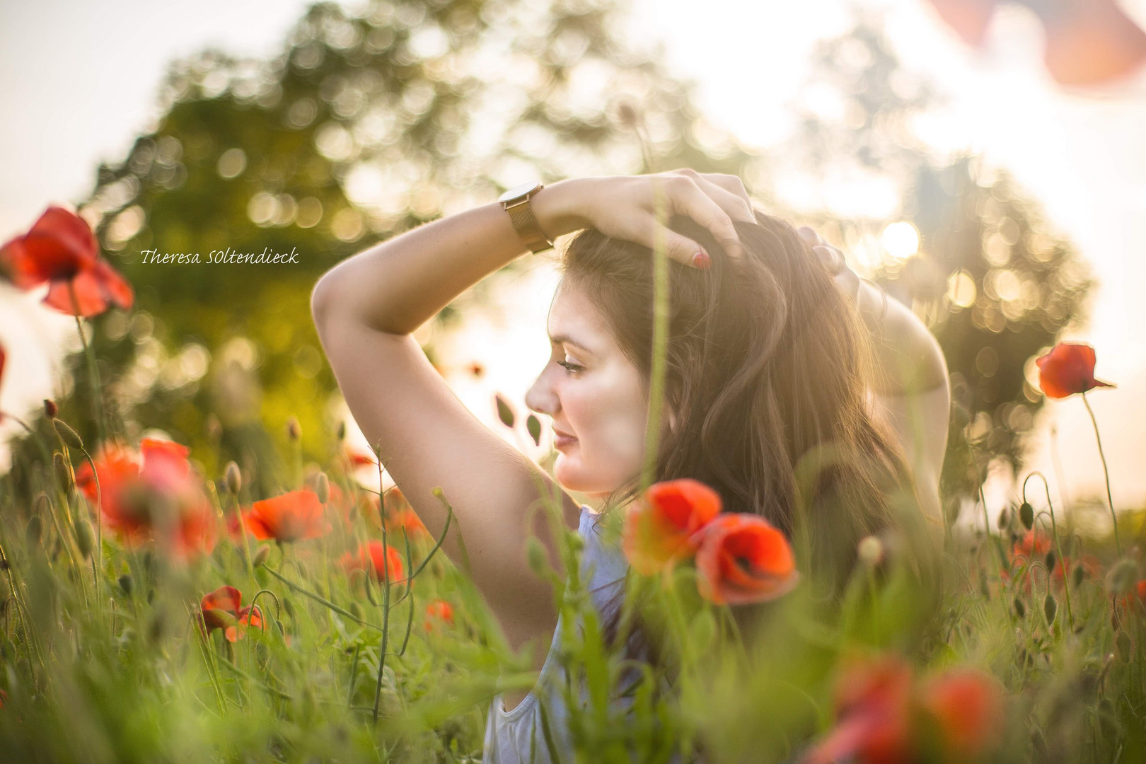 In the poppy fields