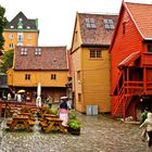 In The Rain In Bergen.