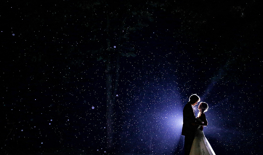 In the rain -wedding-