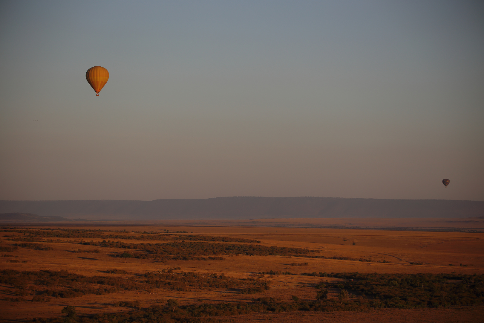 In the sky