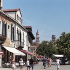 In the square Santa Margarita . Venice.