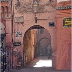 In the streets of Marrakech