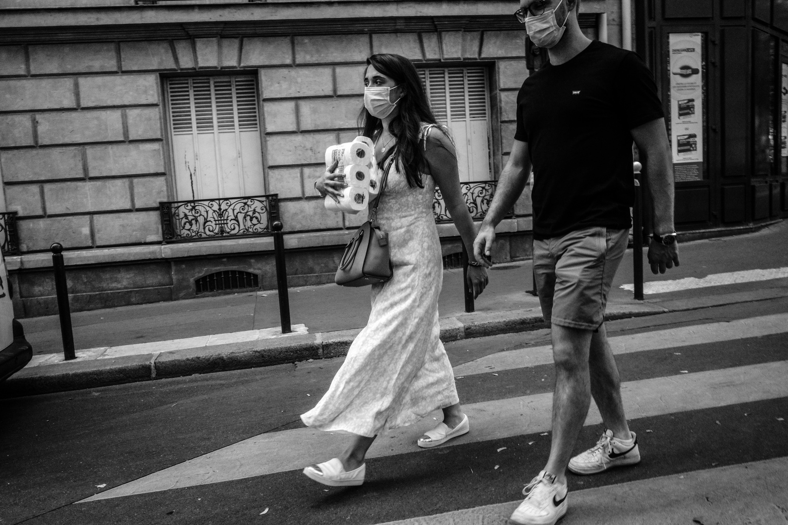 In the streets of PAris