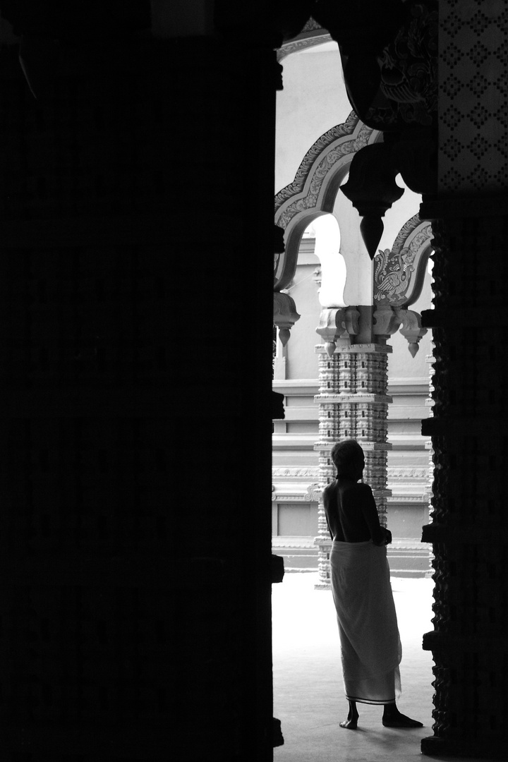 IN THE TEMPLE - SRI LANKA