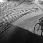 in the waves...