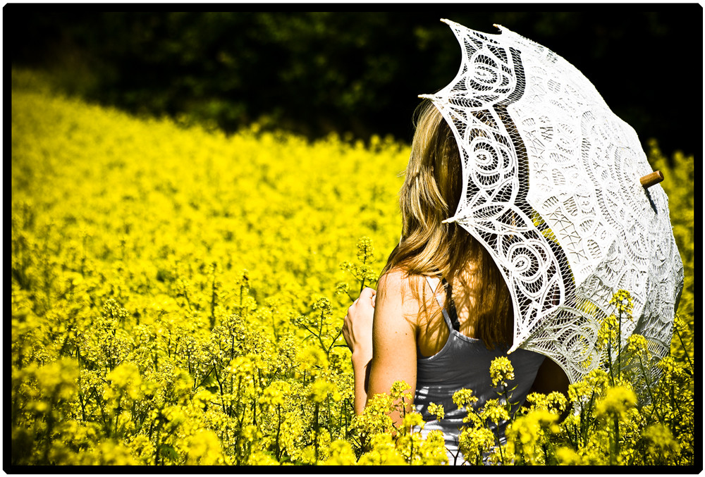 In the yellow field von -Marc B.- 