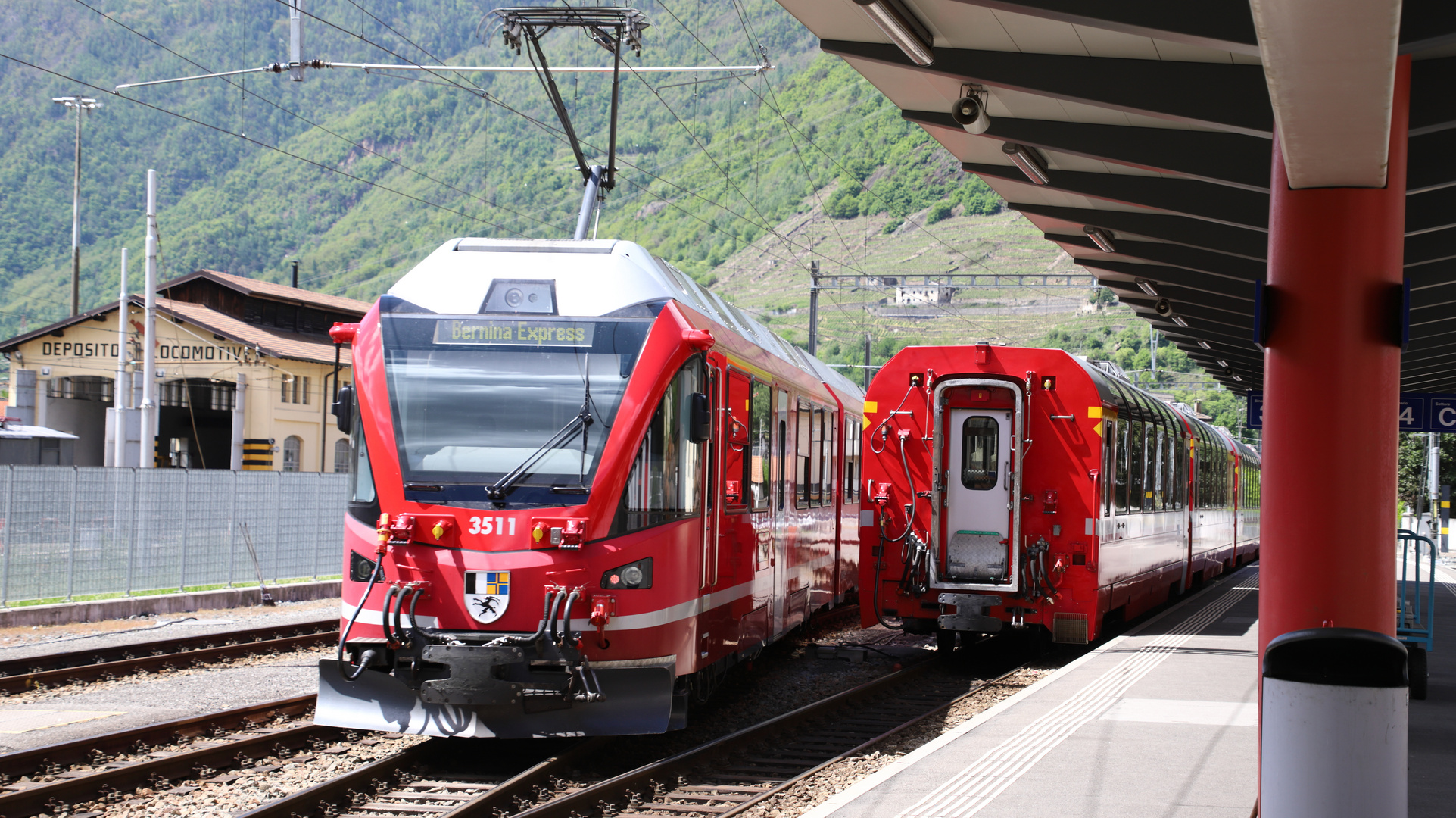 In Tirano angekommen....