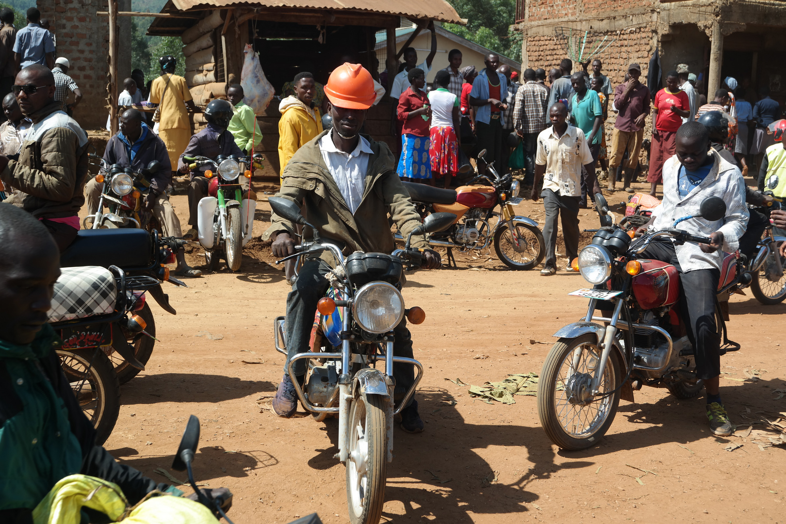 In Uganda auf dem Markt