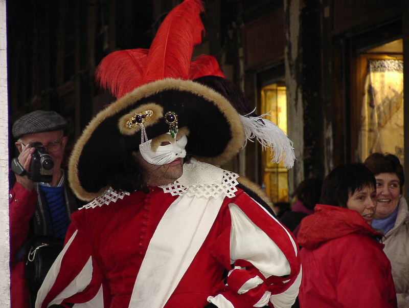 in Venedig an Karneval