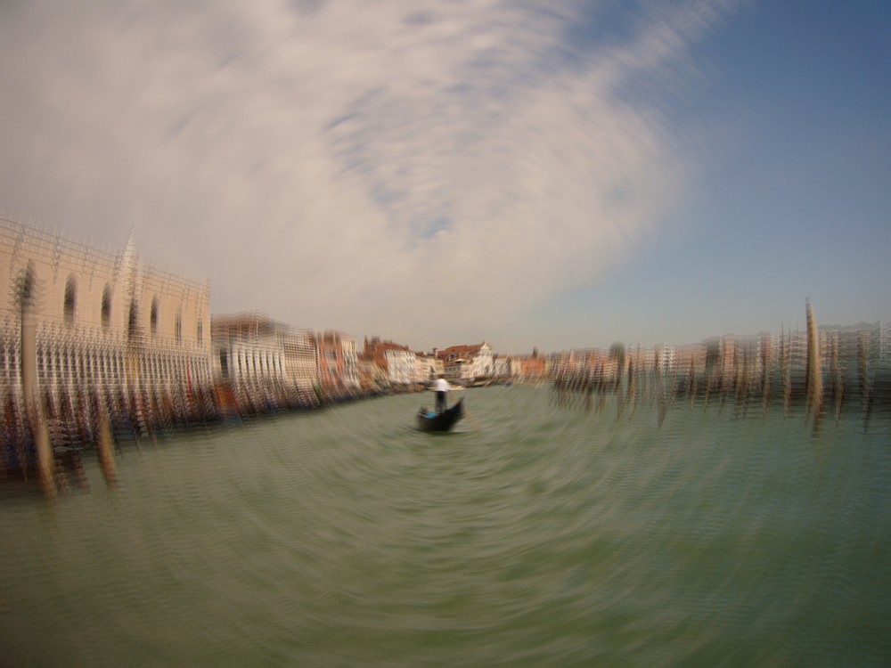 In Venedig dreht sich alles um Gondeln ...