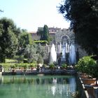 in Villa D'Este garden