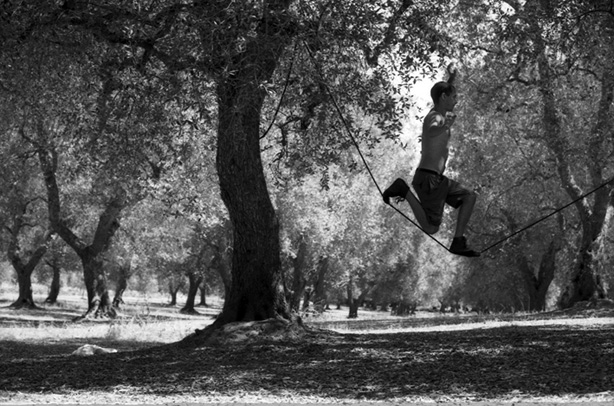 in volo - il funambolo -