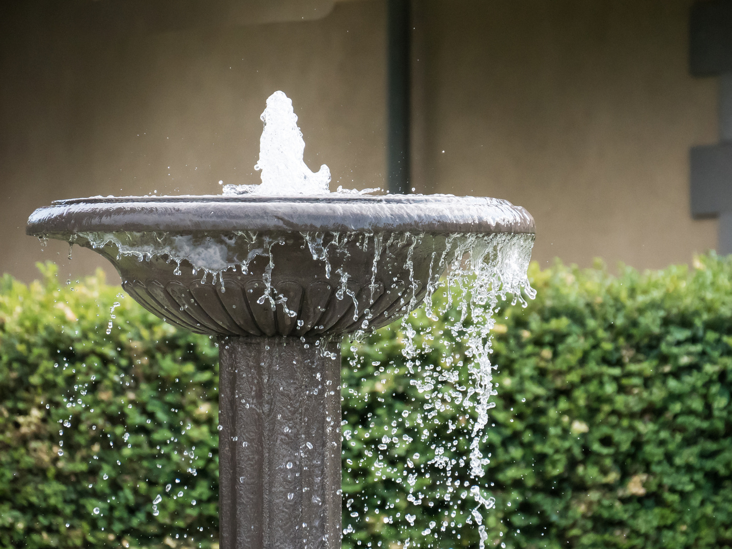 In volvic sprudelt das Wasser