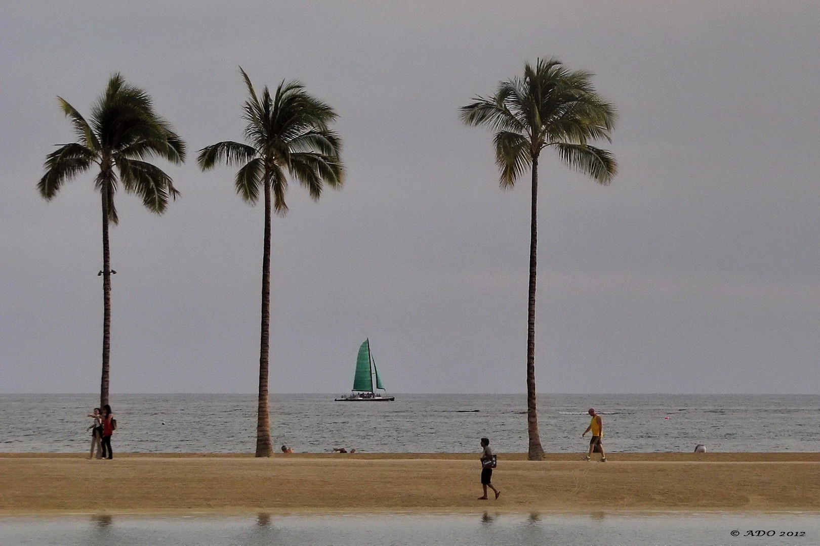 In Waikiki on Oahu, Hawaii (2)