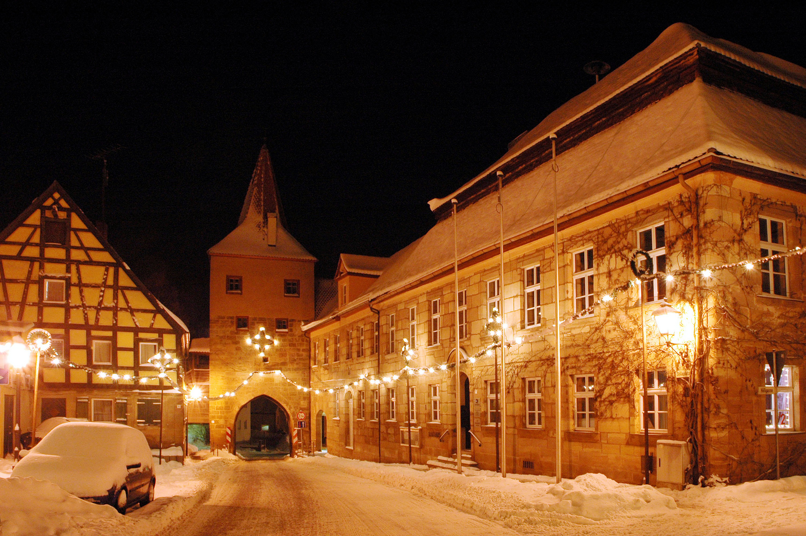 In weihnachtlichem Glanze