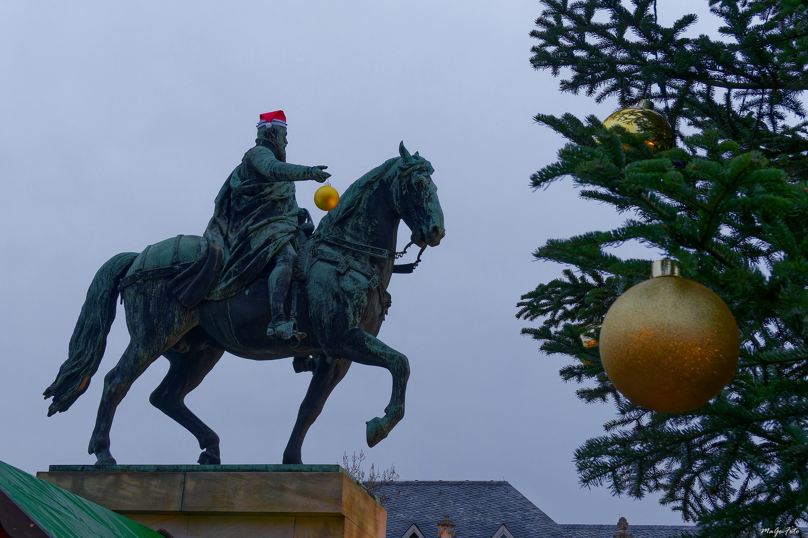 In weihnachtlicher Stimmung