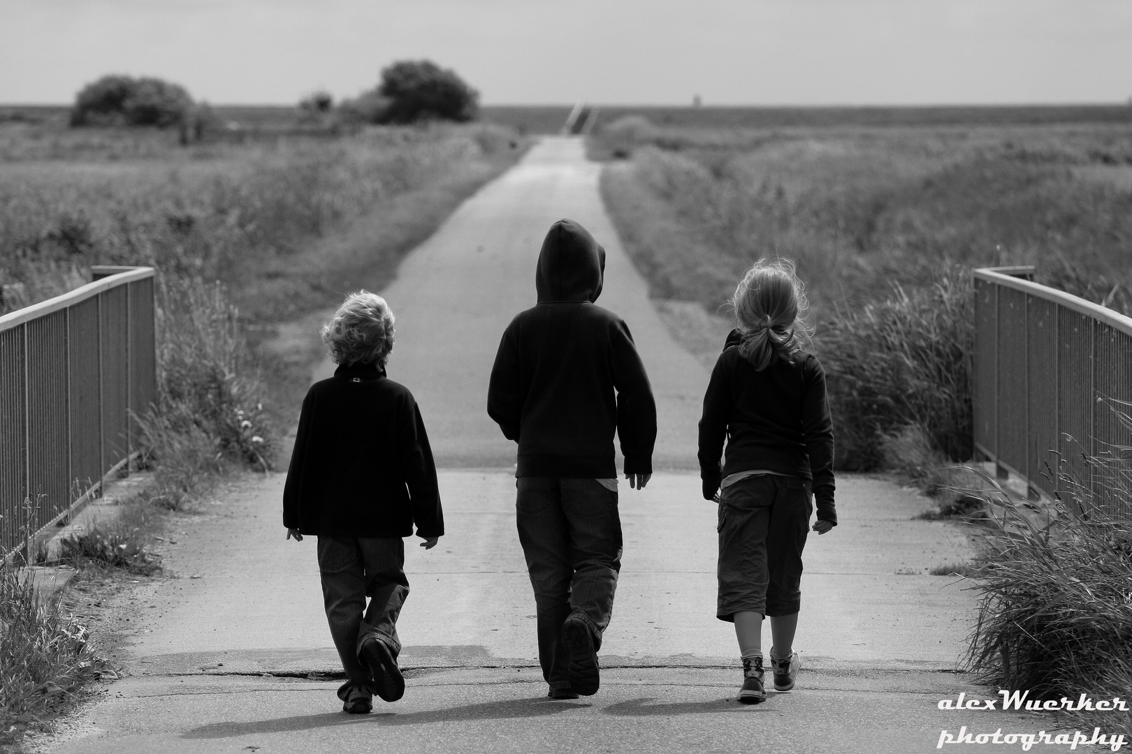 in welche Richtung gehen die Kinder....