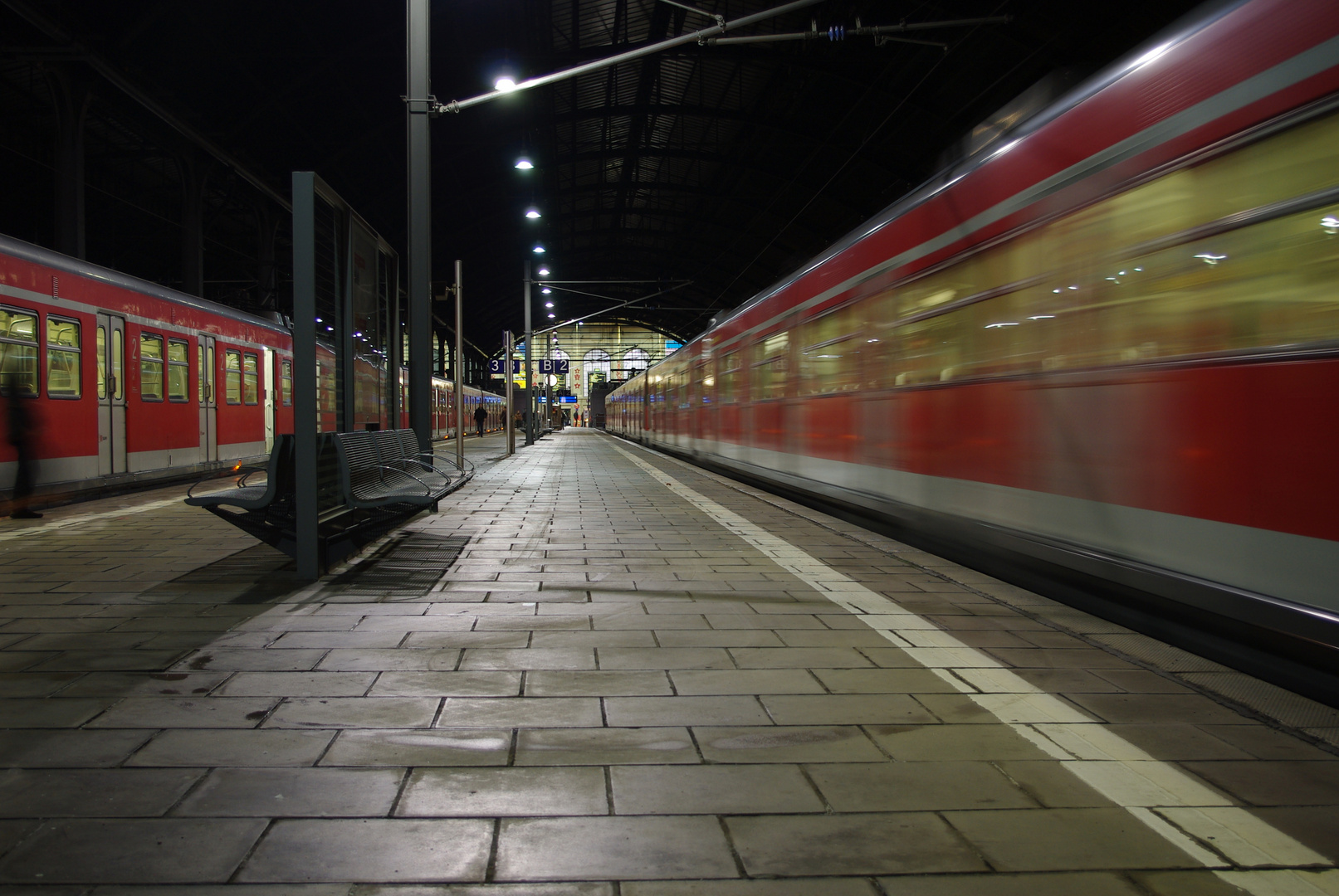 In Wiesbaden zu später Stund...