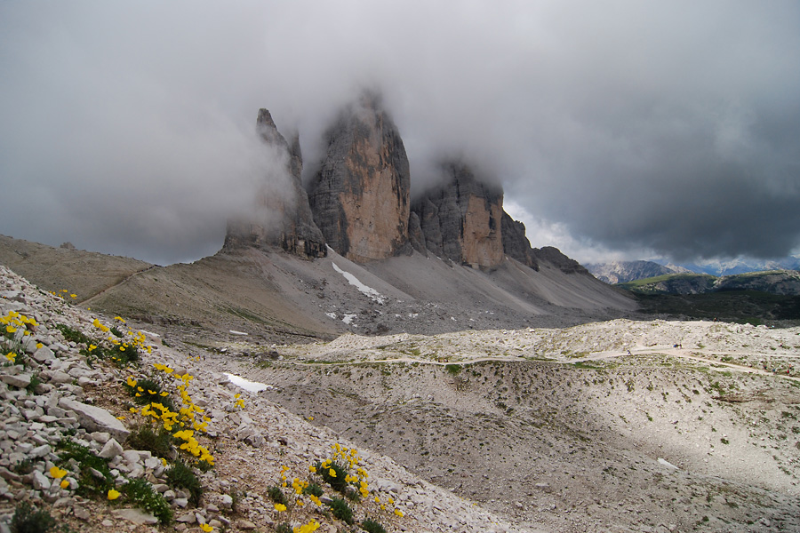 ...in Wolken