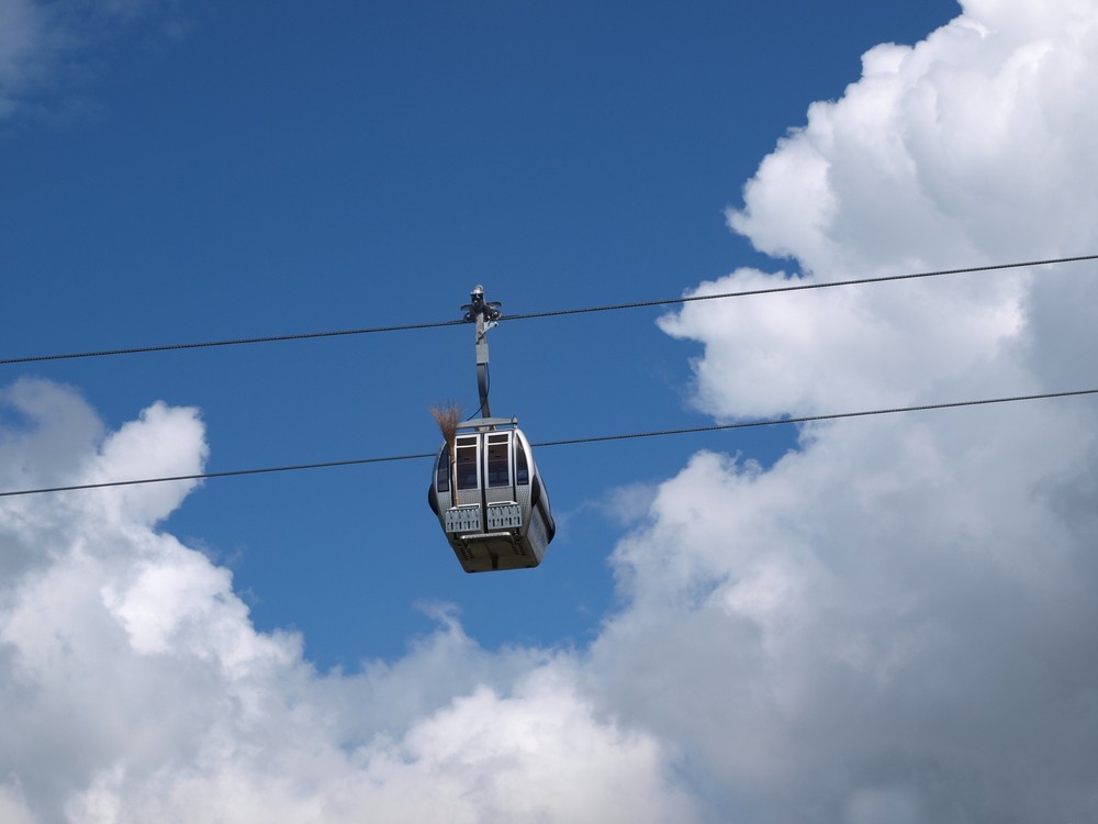 In Wolken gebettet