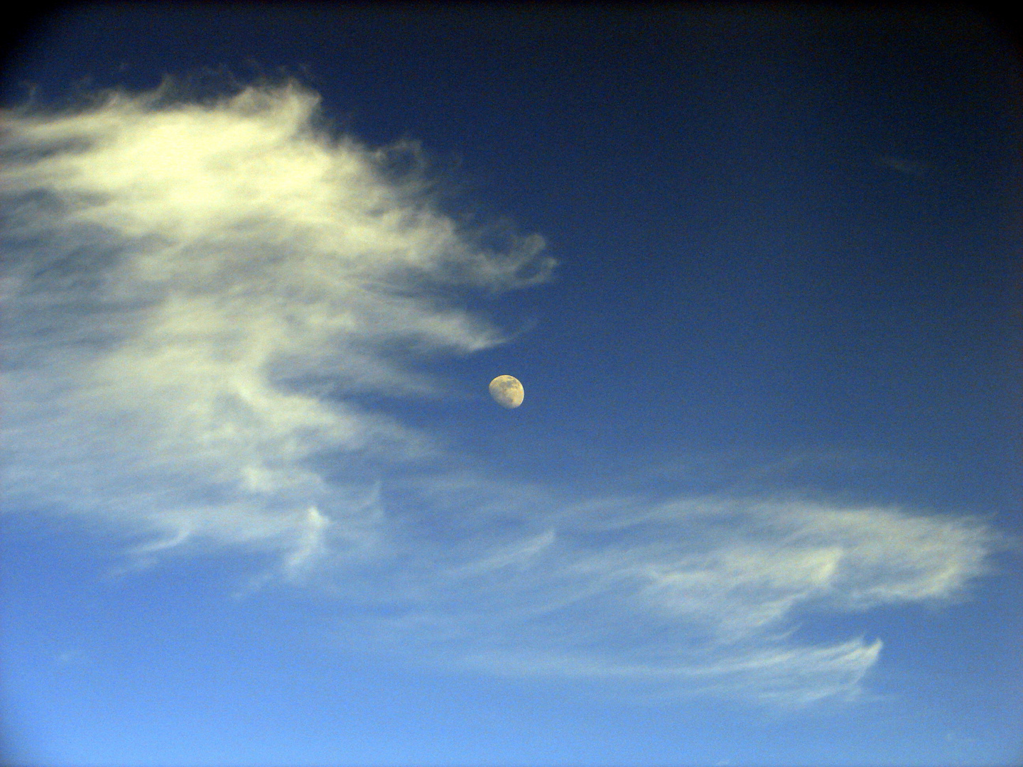 In Wolken gebettet