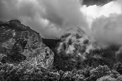 In Wolken gehüllt