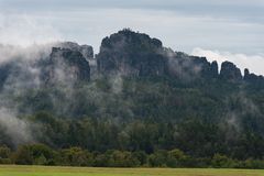 In Wolken gehüllt