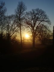 in Wolmirstedt geht die Sonne auf