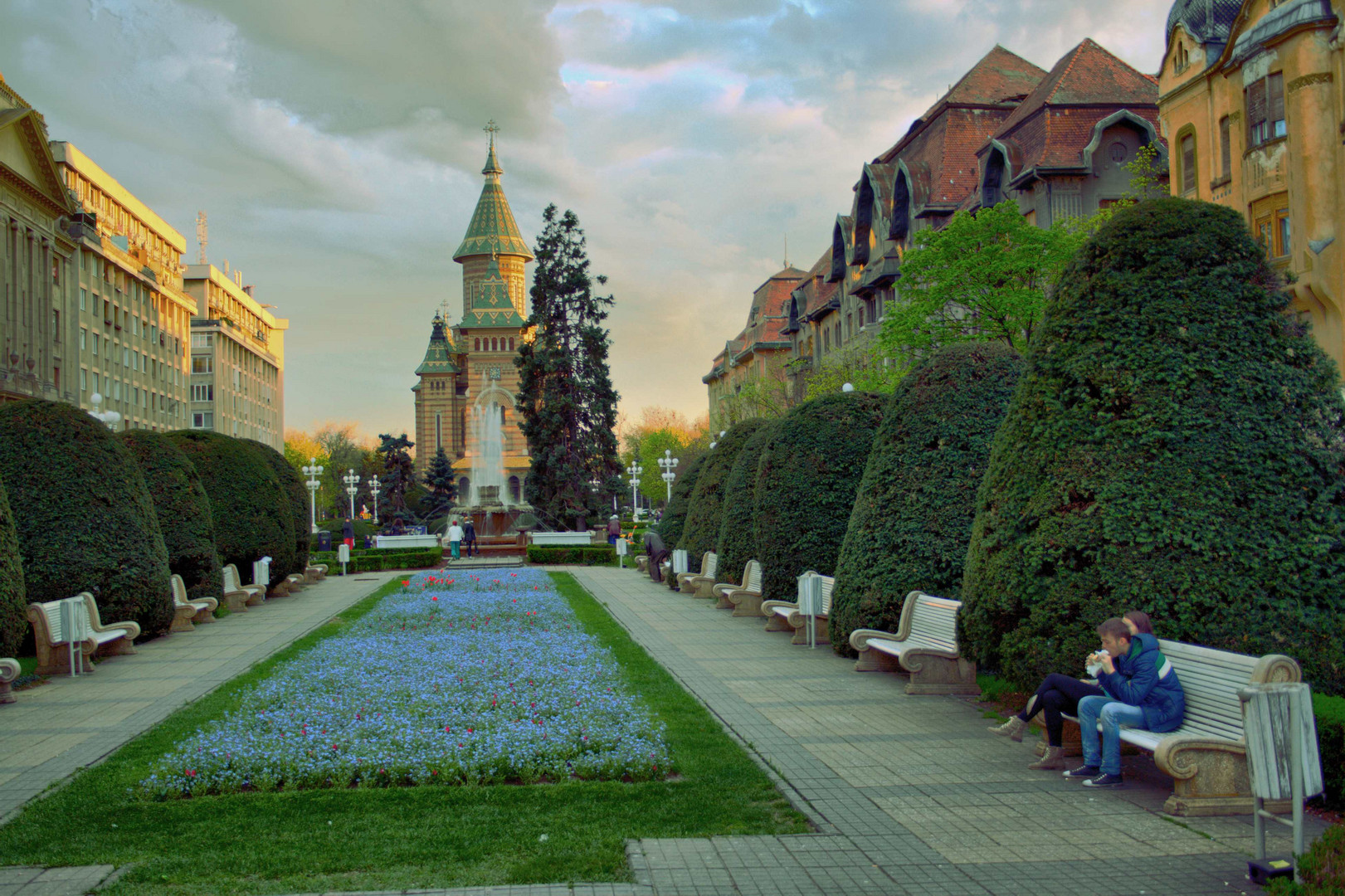 In Zentrum von Timisoara