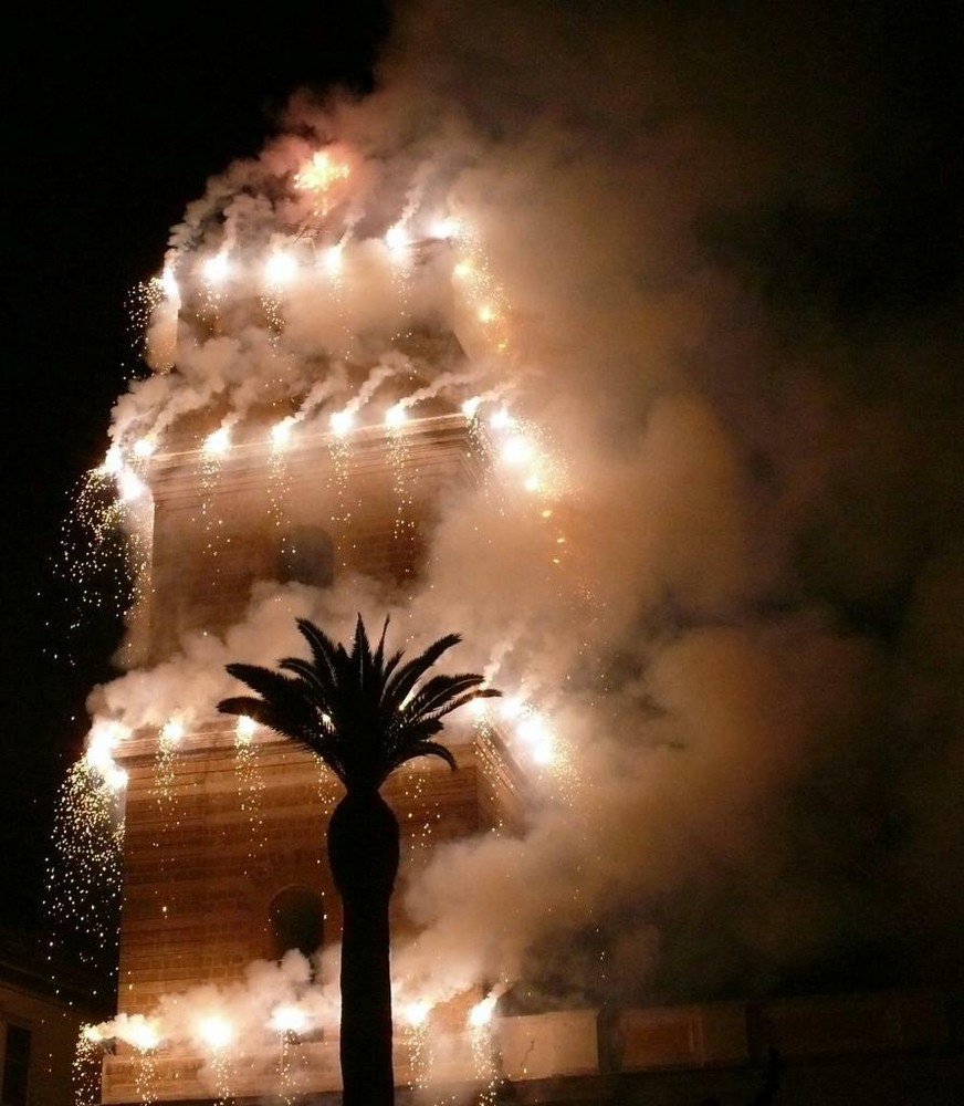 Incendio Del Campanile Santa Maria Capua Vetere (CE) 14-08-2007