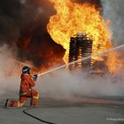 Incendio fabrica de palets