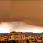 Incendio sobre la ciudad